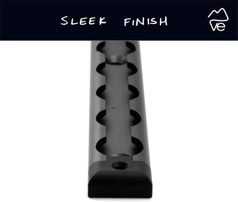 VanEssential L-Track Venture Track Plastic End Cap - Semi Circle - 4 Pack - Image 5